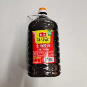 海天生抽酱油4.9升